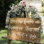 Деревянные таблички на свадьбу