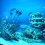 Затонувший корабль для аквариума