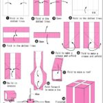 Как сделать пенал из бумаги схемы