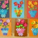Подарок маме к дню матери оригами